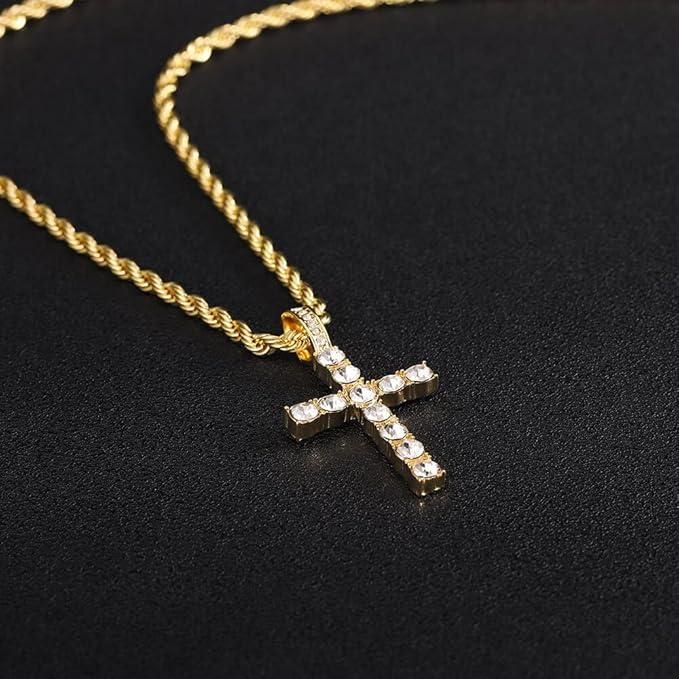 Men's Cross Pendant With Chain