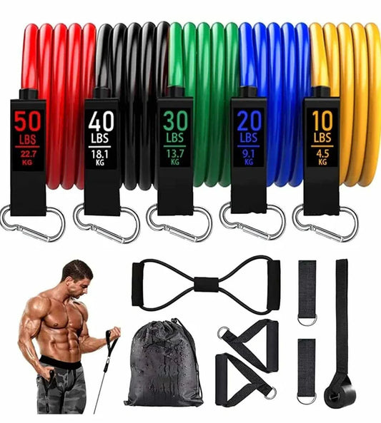 The Athlete’s Choice: Run Resistance Band Set for Heavy Workout (Premium Product for Premium People)
